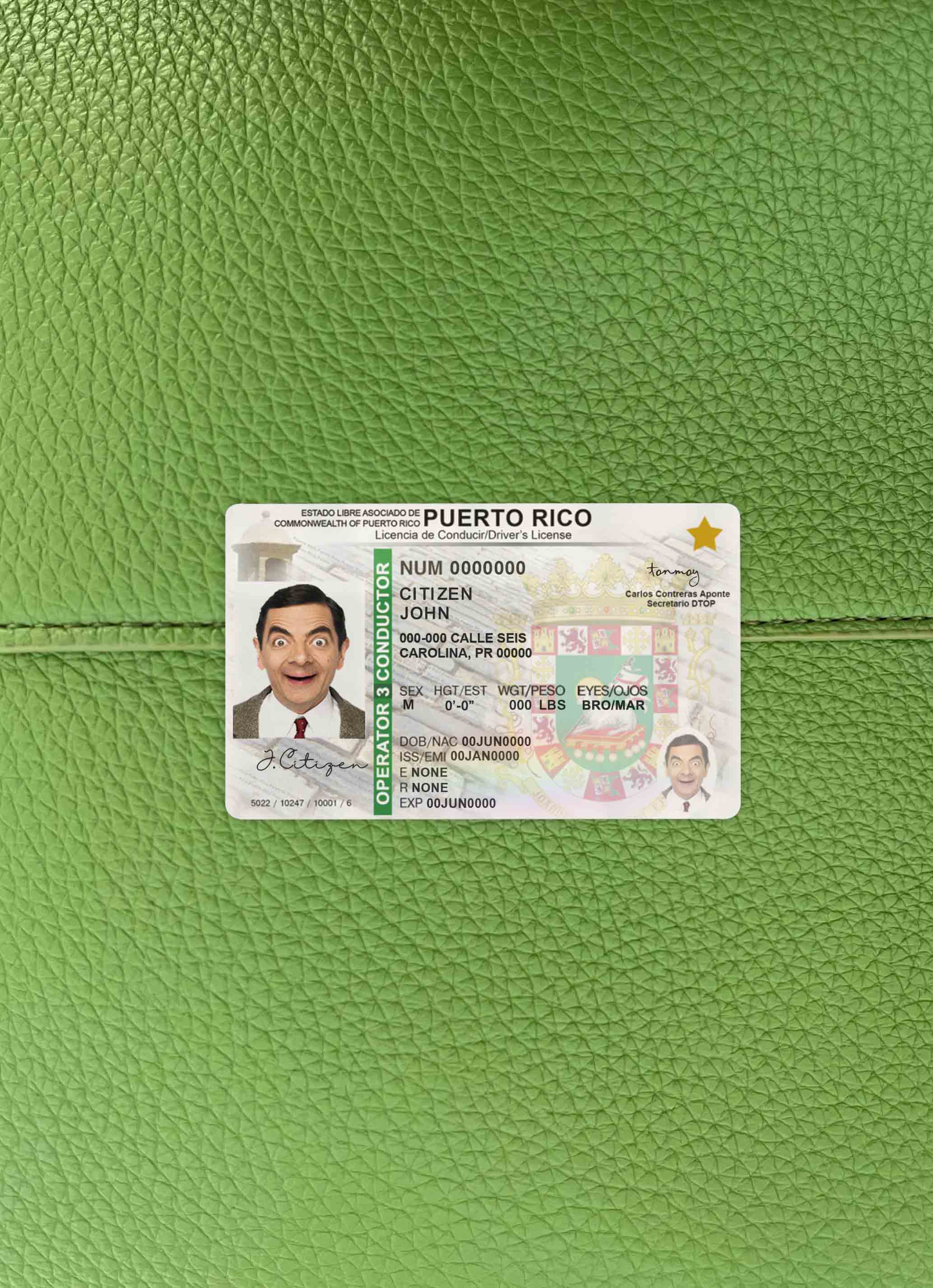 Download Puerto Rico DL  photolook FRONT Photoshop template